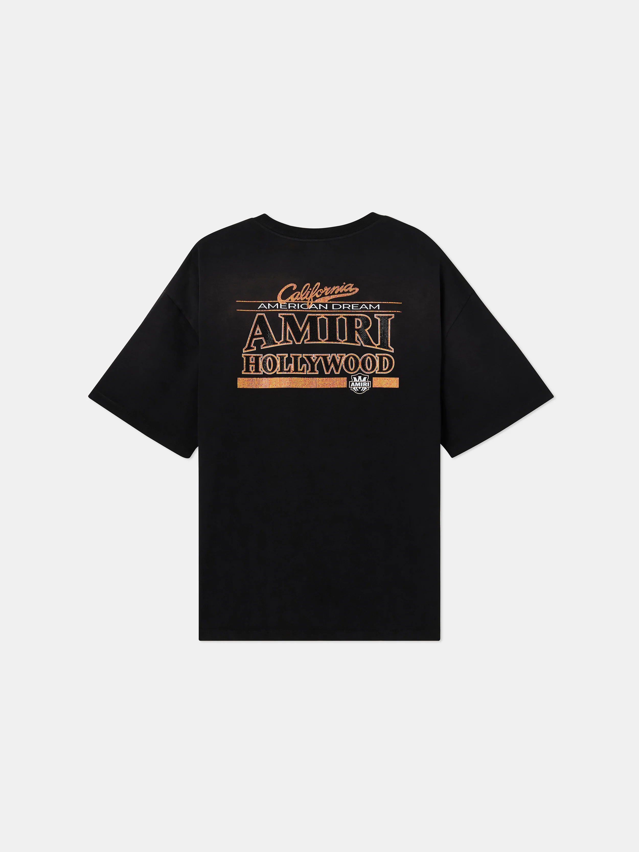 AMERICAN DREAM CRYSTAL OVERSIZED TEE - Black - Image 2