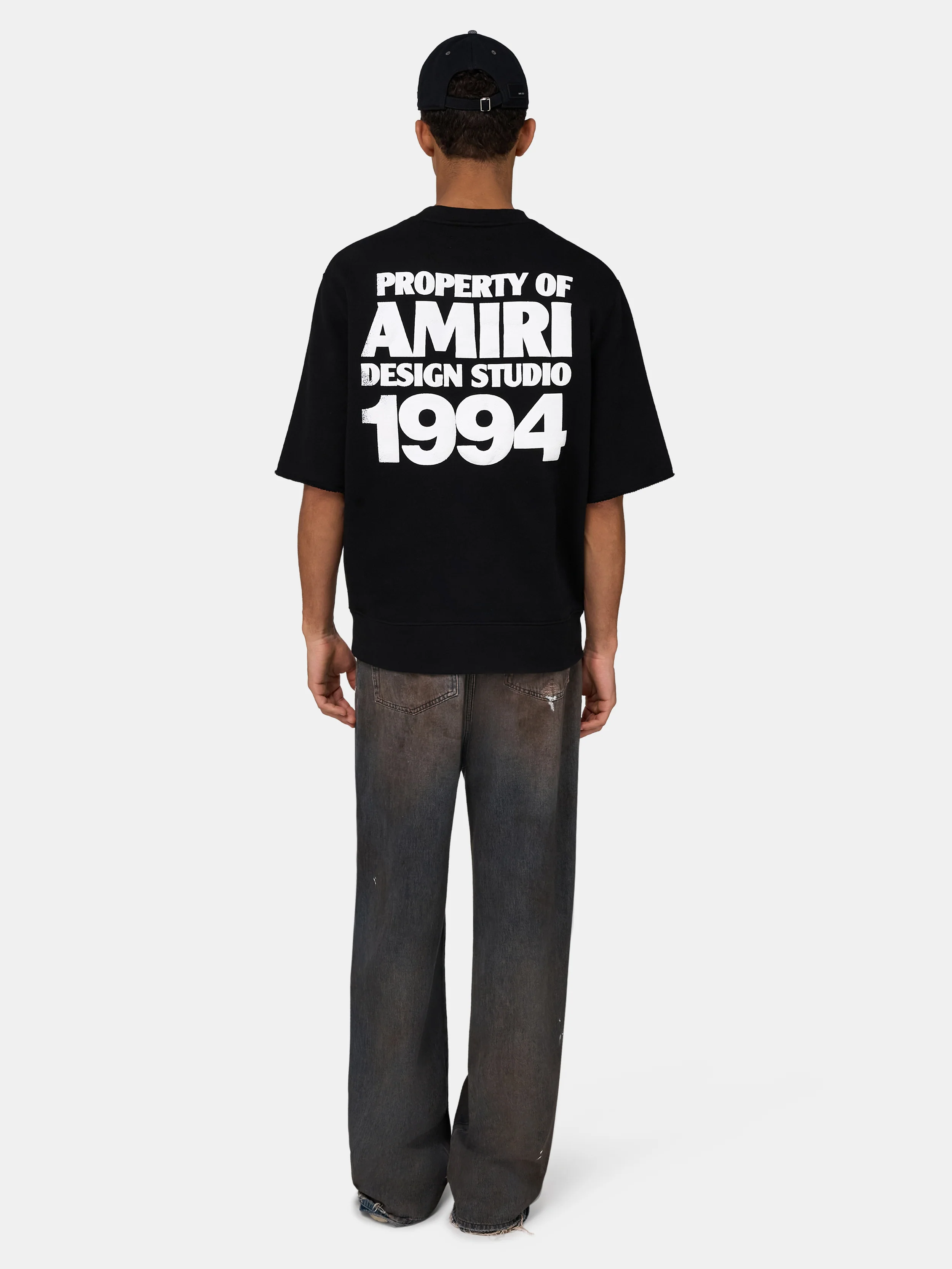 AMIRI 1994 CUTOFF CREW - Black - Image 4