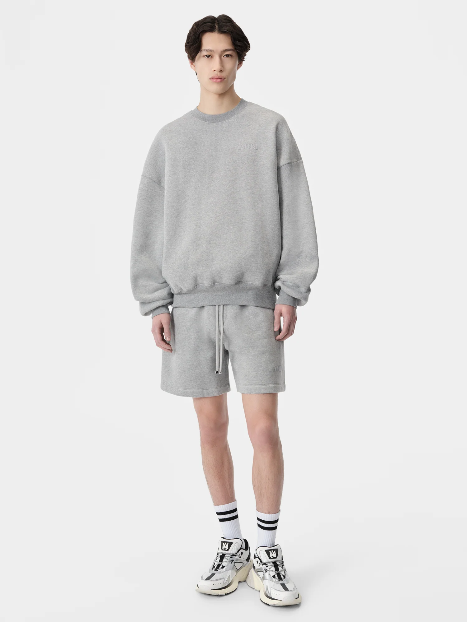 AMIRI EMBROIDERED SHORT - Grey - Image 2