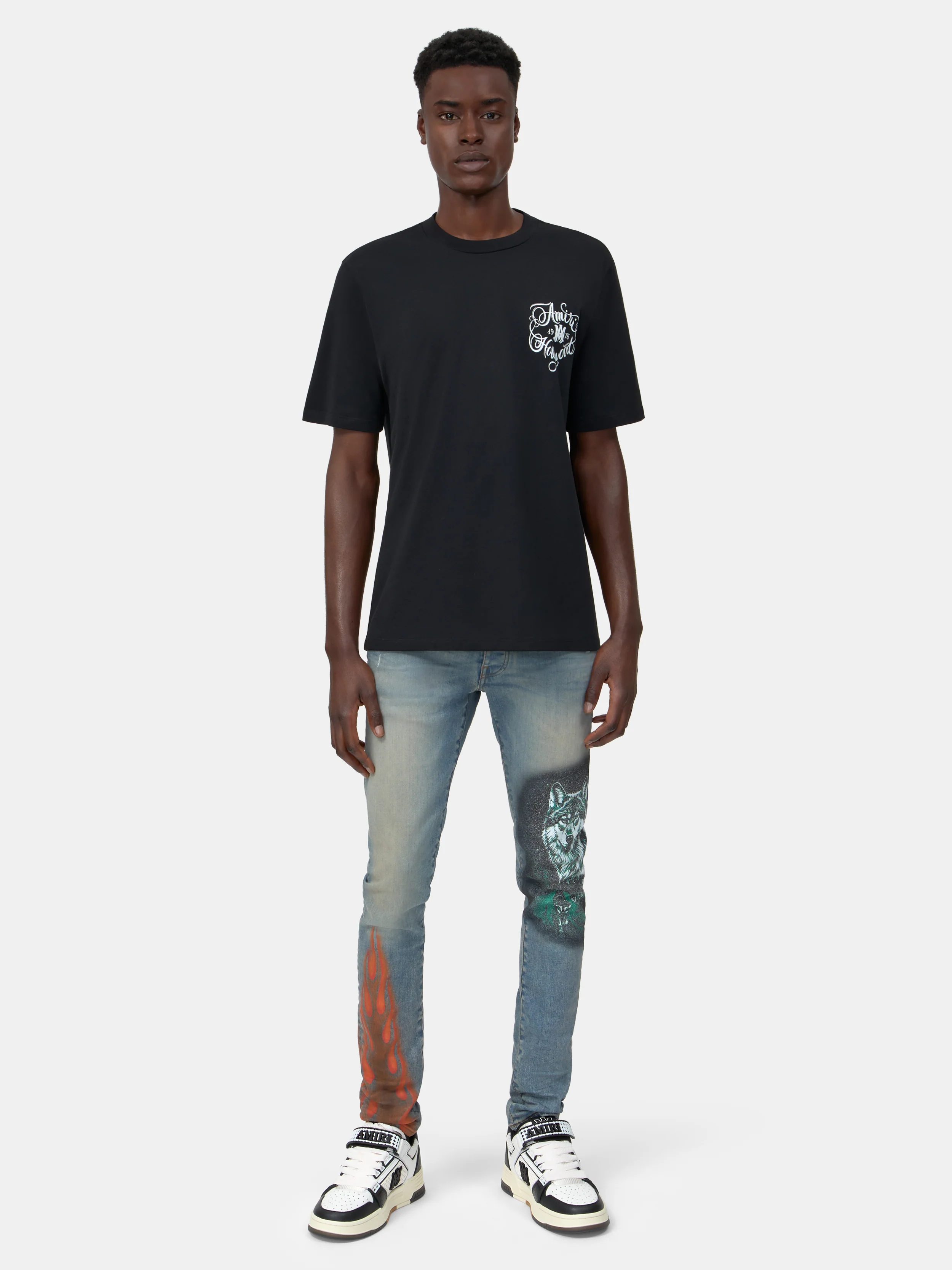 AMIRI HOLLYWOOD TEE - Black - Image 2