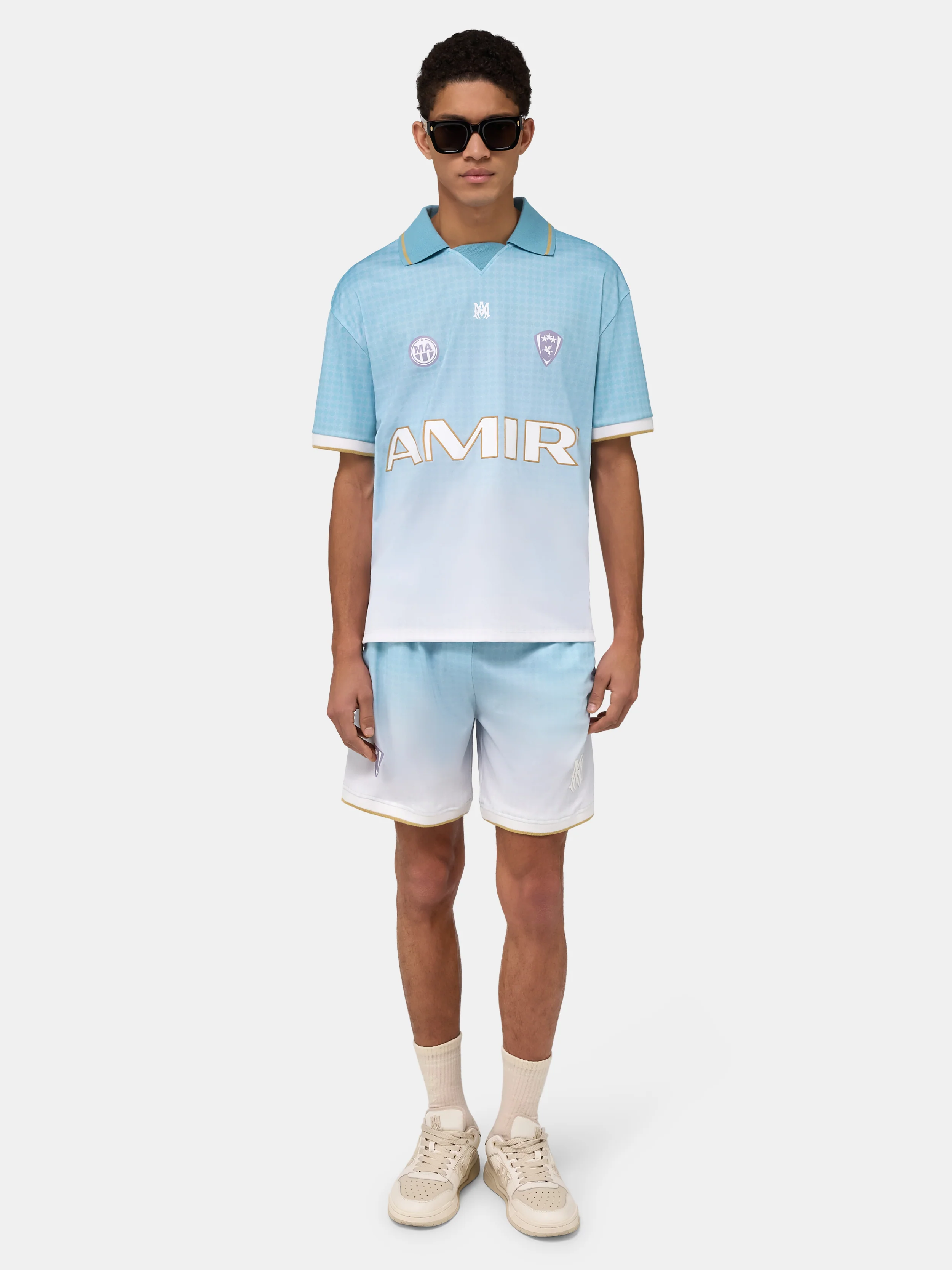 AMIRI SPORT 94 JERSEY - Sky - Image 2