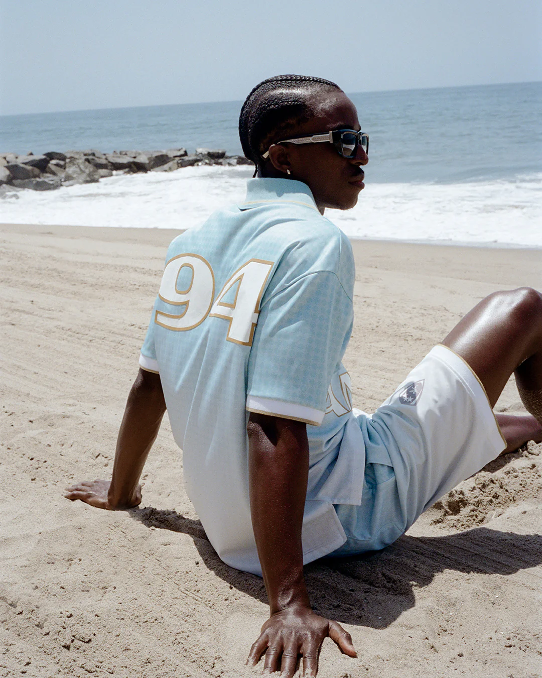 AMIRI SPORT 94 JERSEY - Sky - Image 5