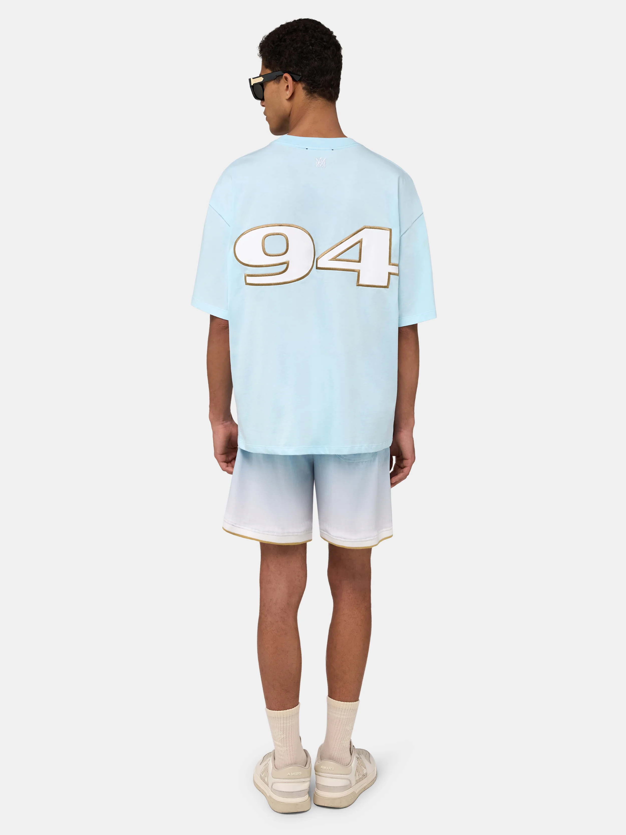 AMIRI SPORT 94 OVERSIZED TEE - Sky - Image 4