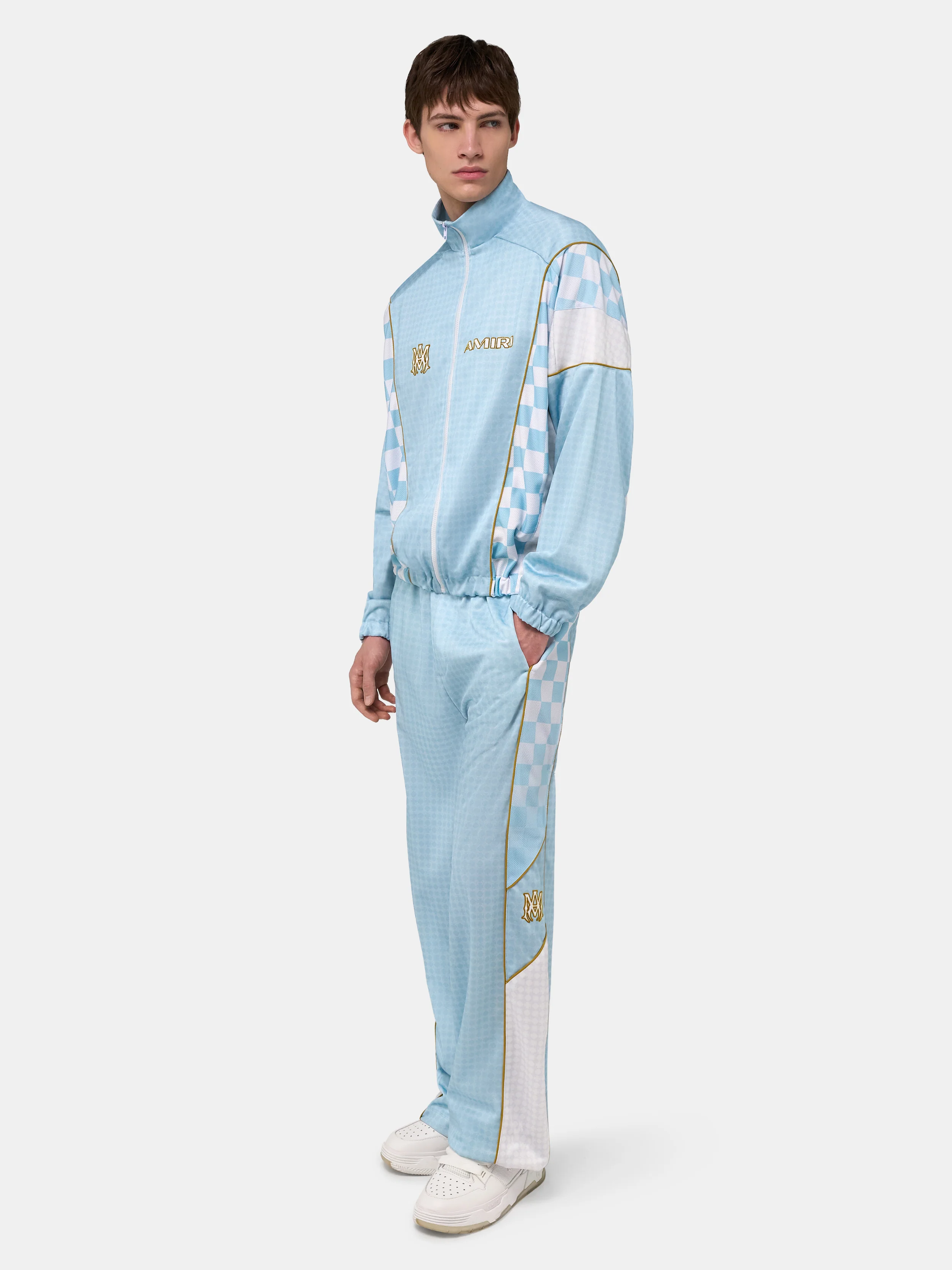 AMIRI SPORT TRACK JACKET - Sky - Image 3