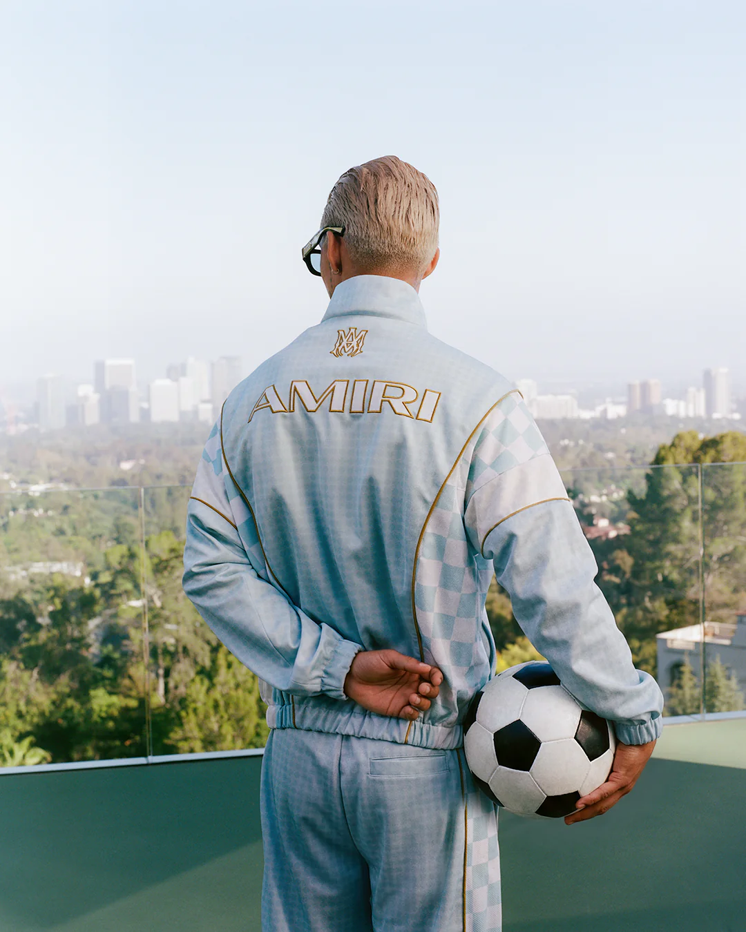 AMIRI SPORT TRACK JACKET - Sky - Image 6