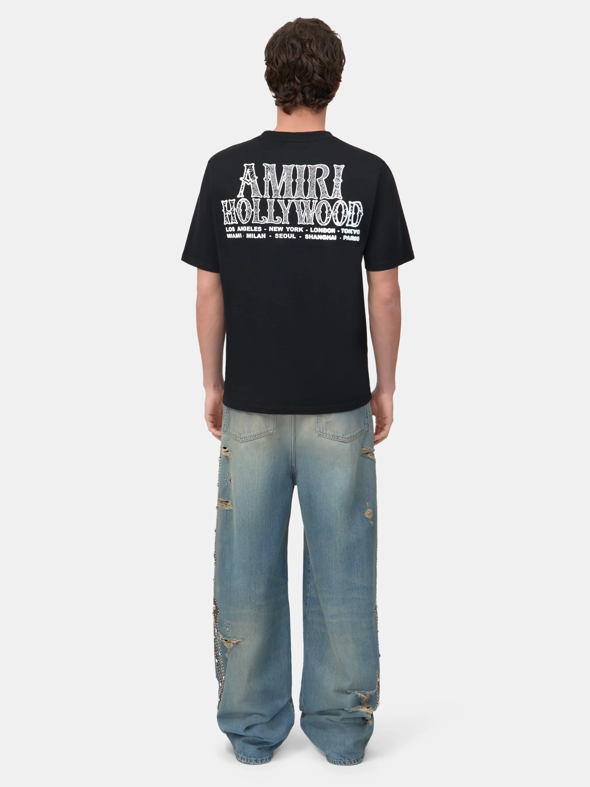 BONES STUDDED BAGGY JEAN - Driftwood Blue - Image 4