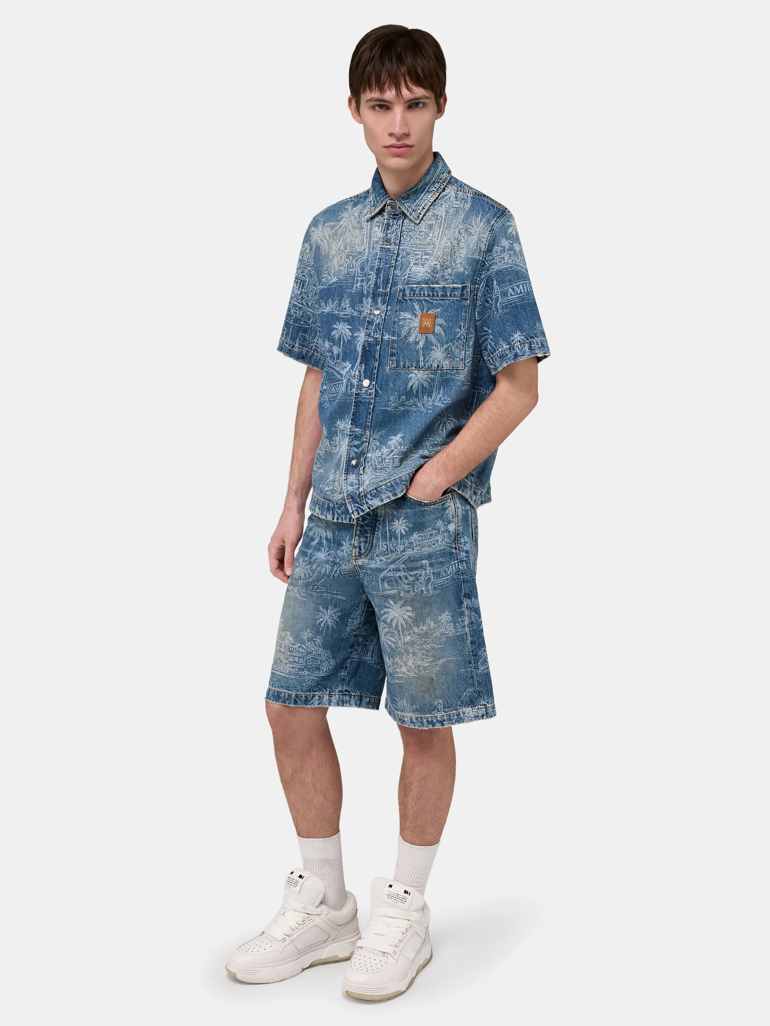 CHATEAU PALMS DENIM SHORT - Harbor Indigo - Image 2