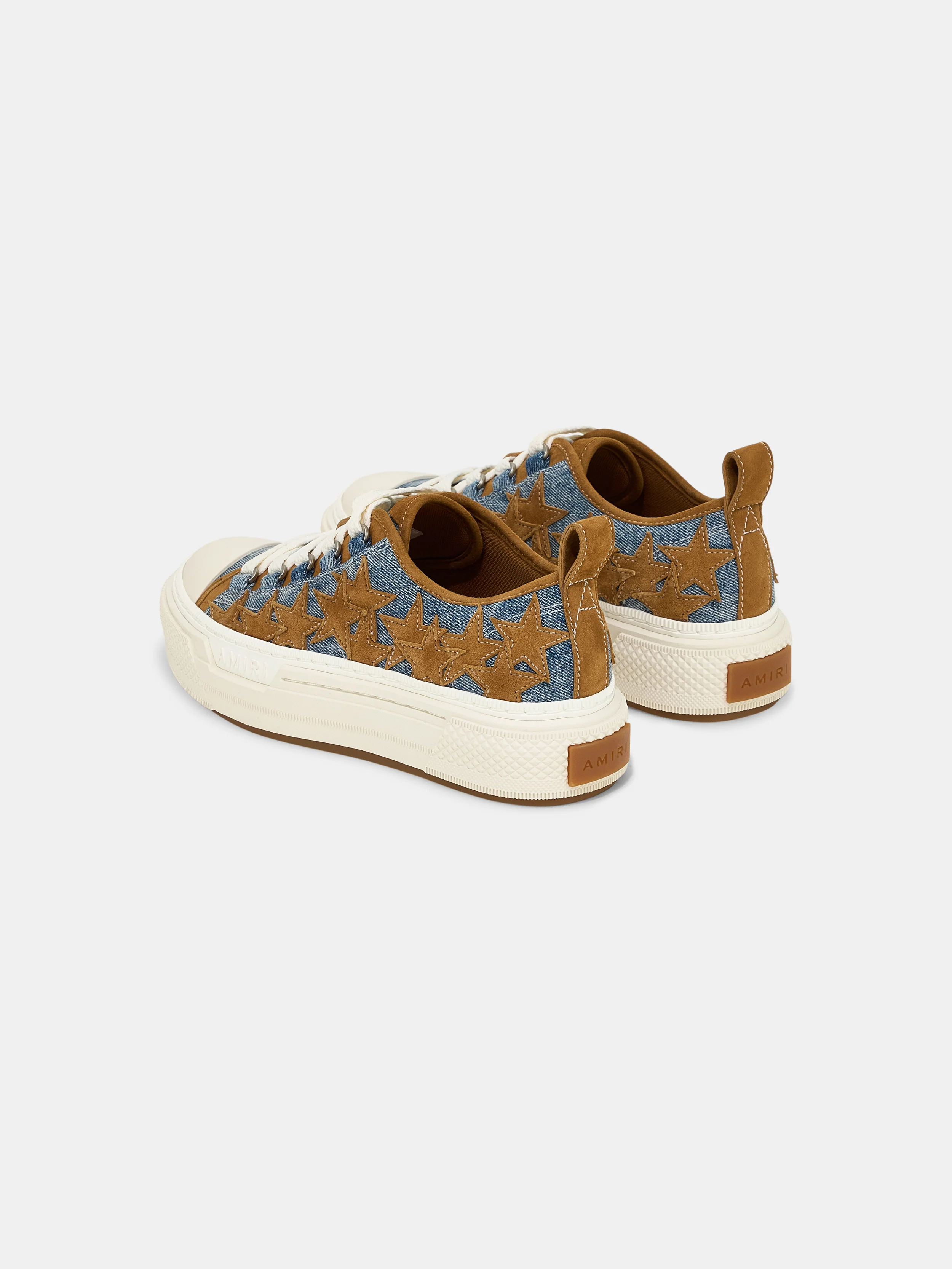 WOMEN - WOMEN'S DENIM STARS COURT LOW - Yellow - Image 4