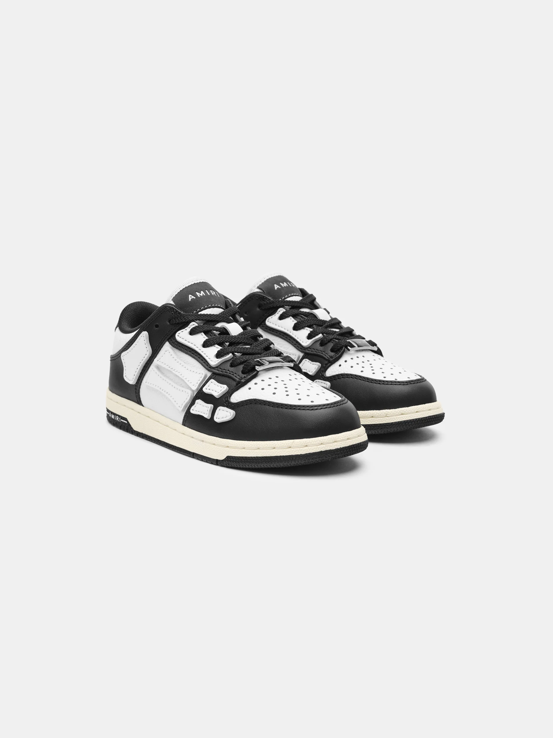 KIDS - KIDS' SKEL-TOP LOW - BLACK WHITE - Image 4