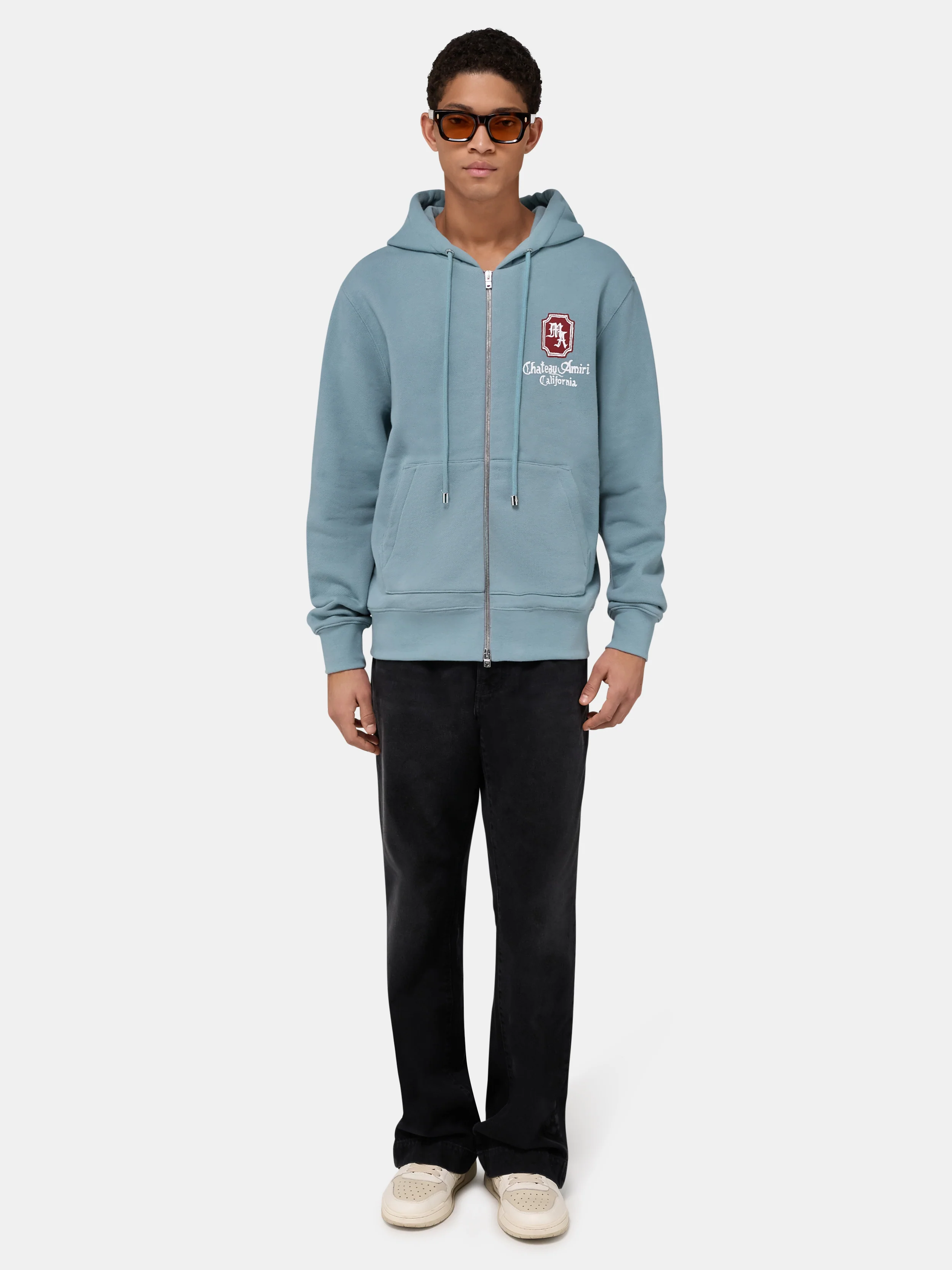 MA CHATEAU ZIP HOODIE - Steel - Image 2