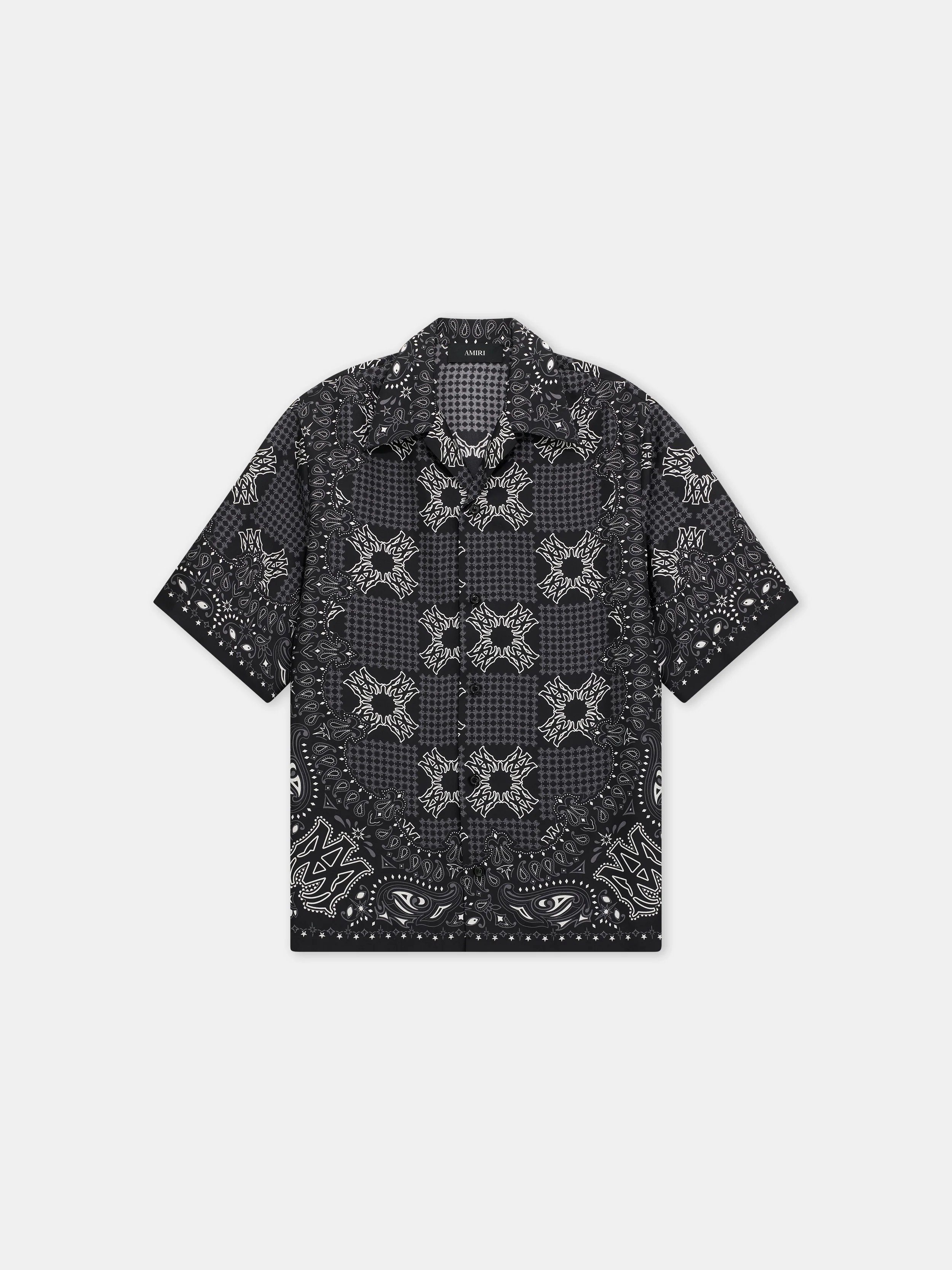 MA CHECK CAMP SHIRT - Black