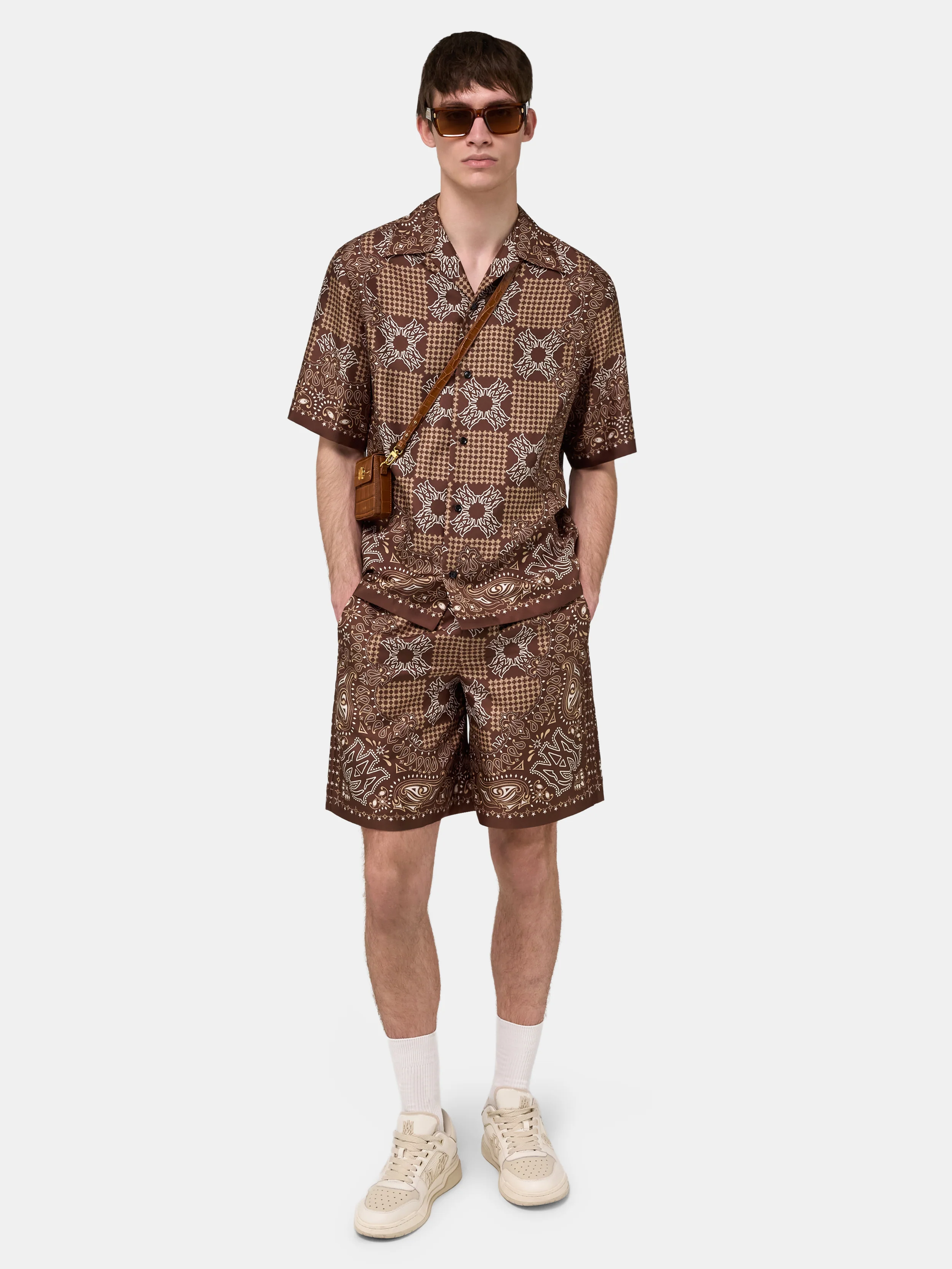 MA CHECK CAMP SHIRT - Tobacco - Image 2