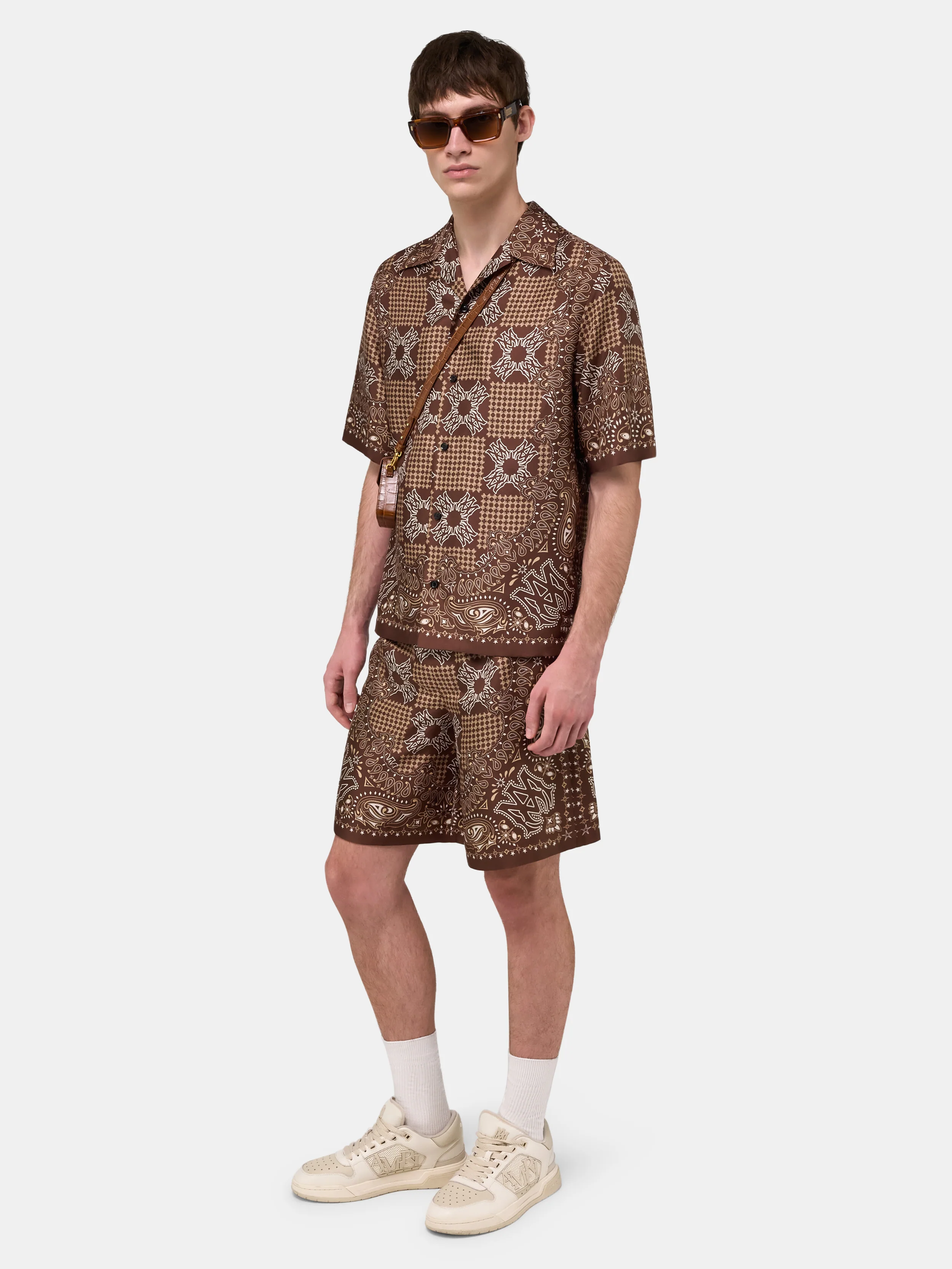 MA CHECK CAMP SHIRT - Tobacco - Image 3