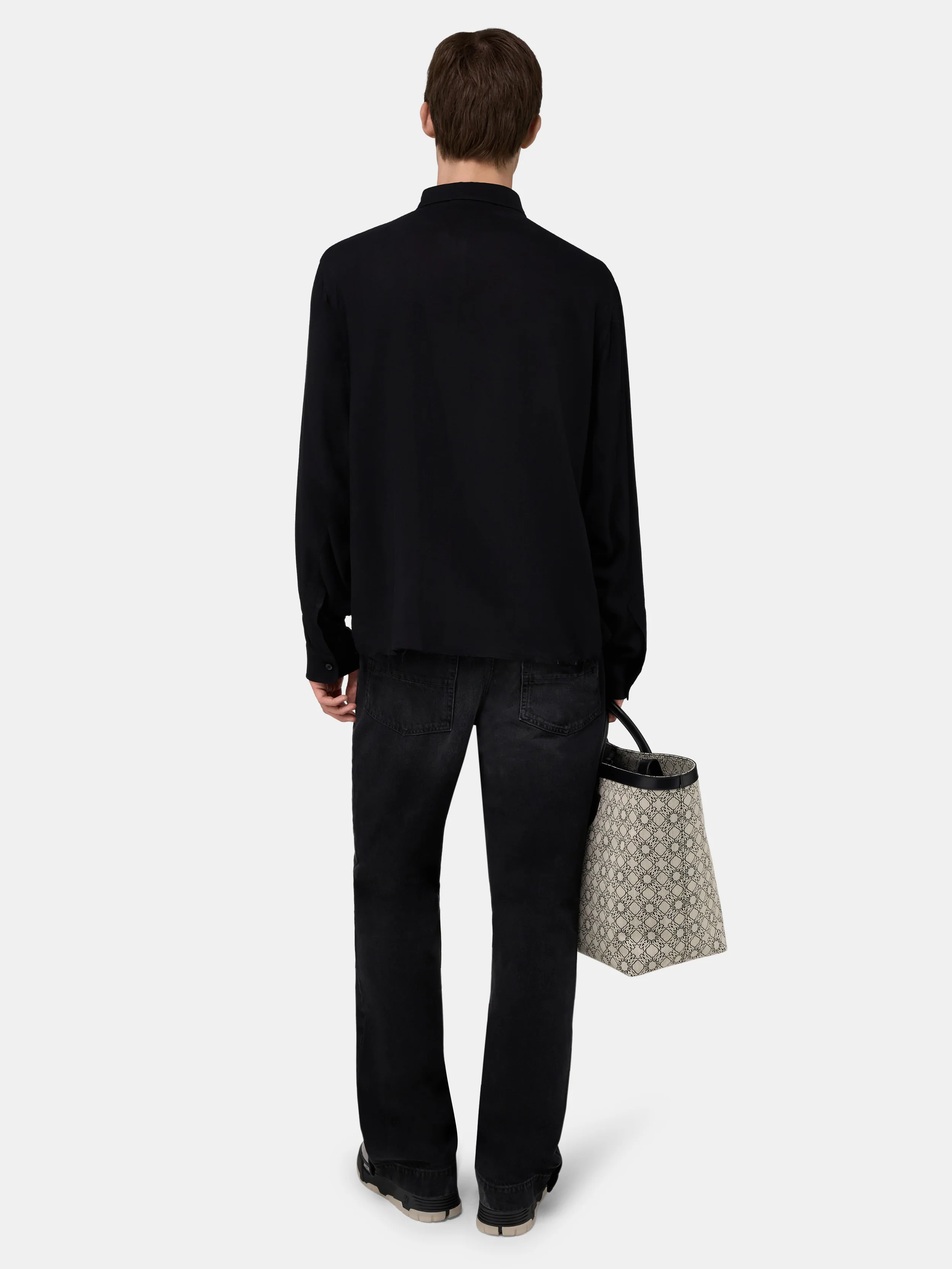 MA EAGLE LONG SLEEVE SHIRT - Black - Image 4