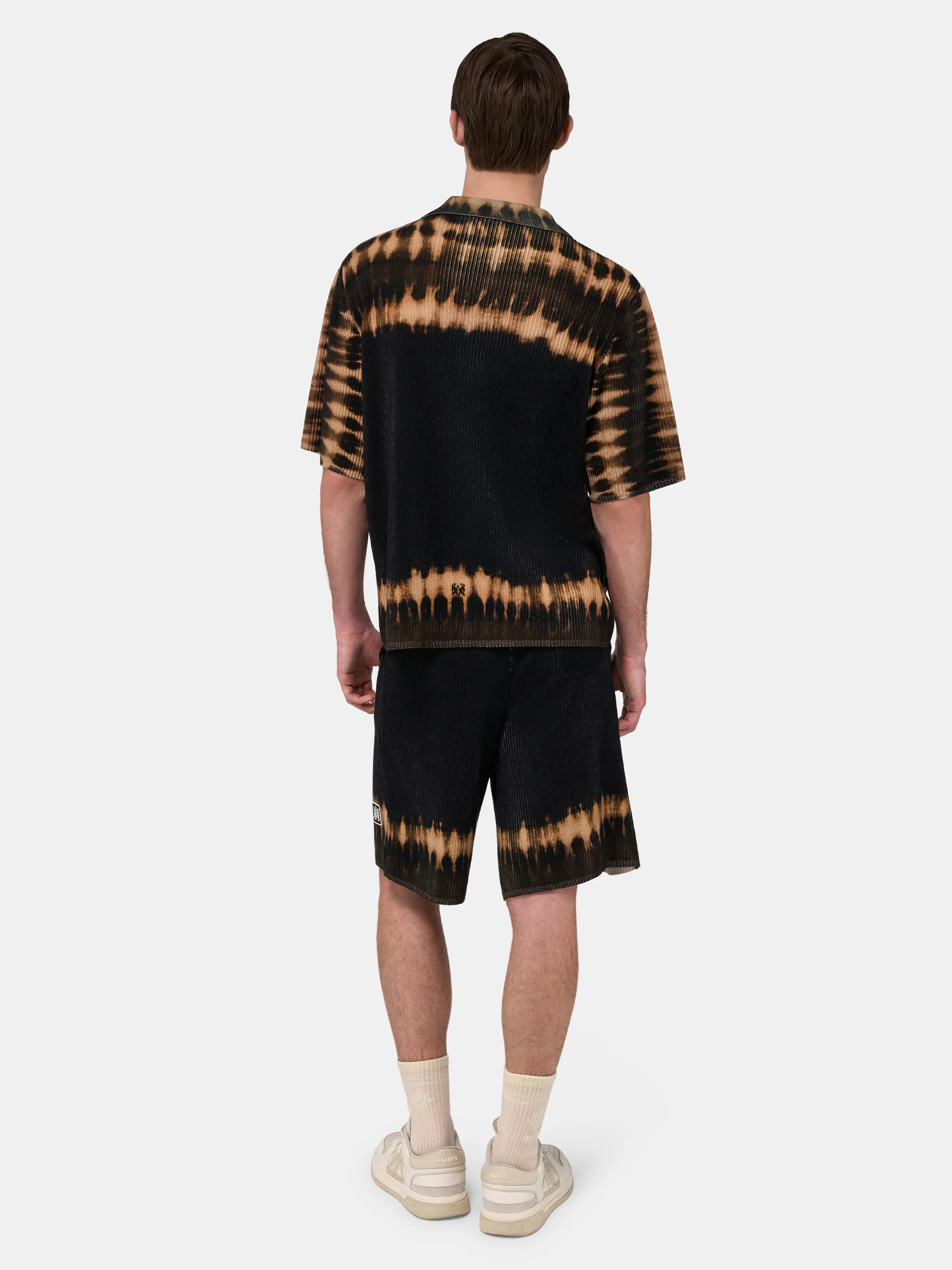 MA PATCH TIE DYE KNIT SHIRT - Black - Image 4