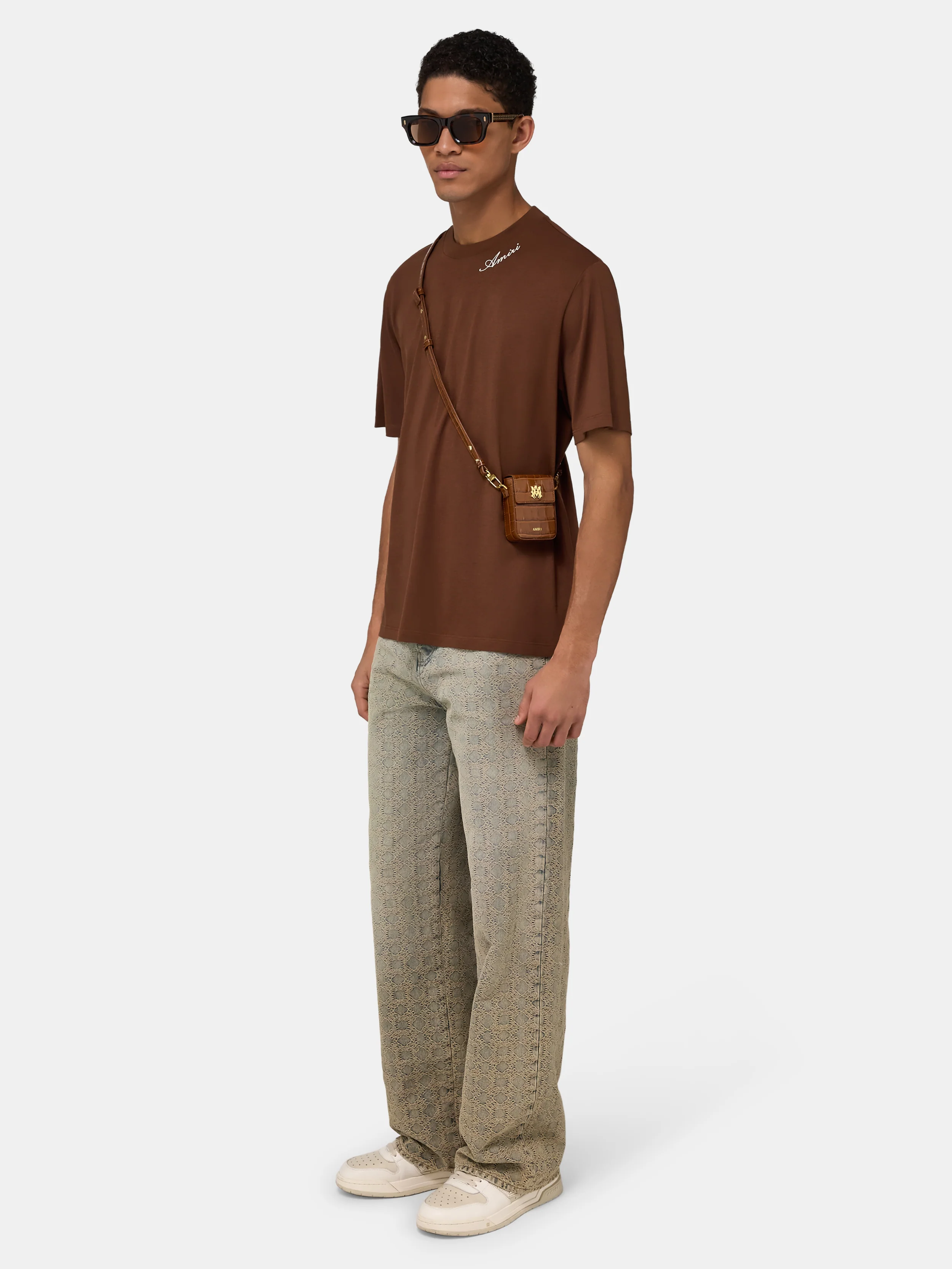 MA QUAD JACQUARD BAGGY JEAN - Multi - Image 3