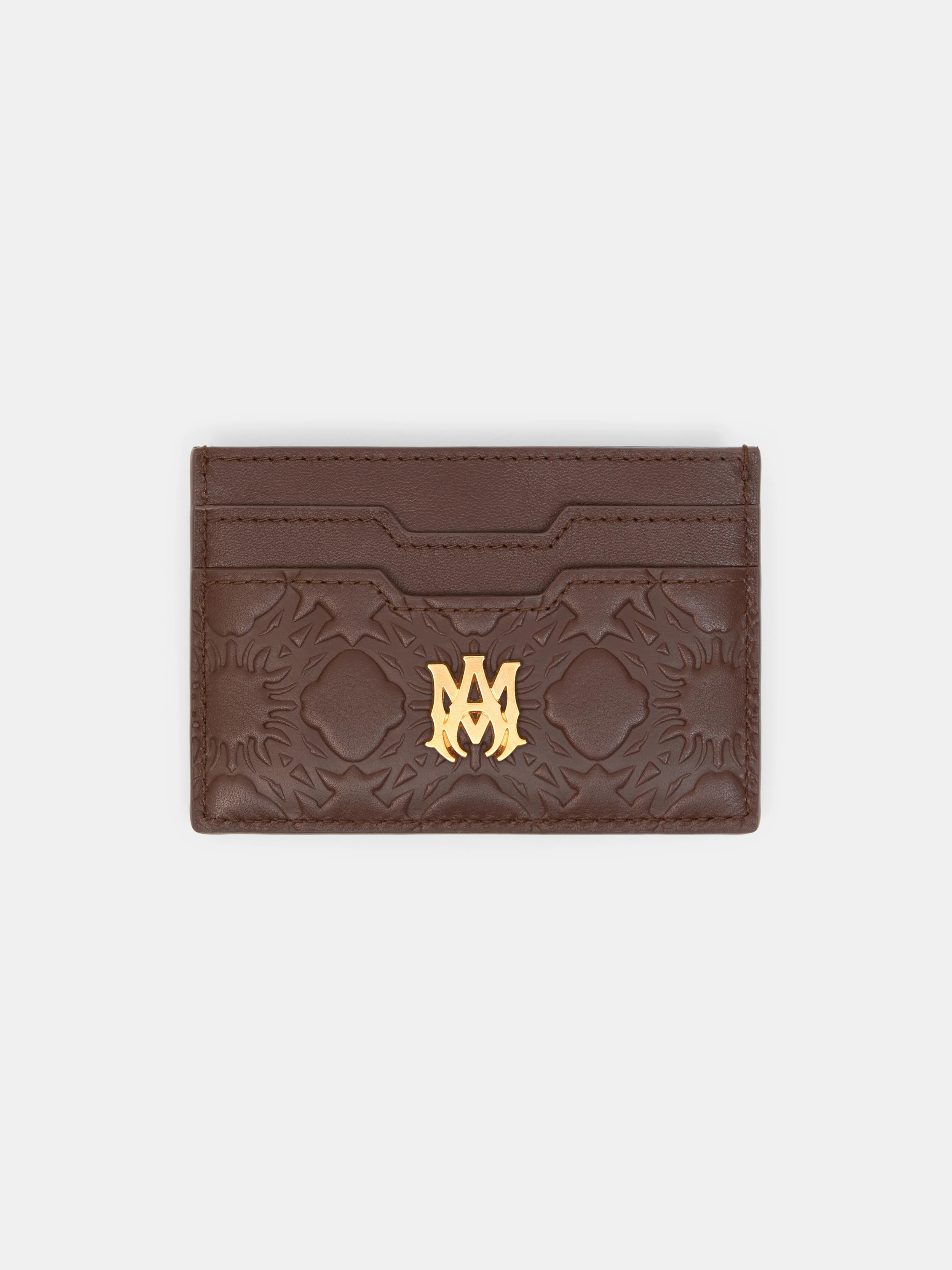 MA QUAD LEATHER CARD HOLDER - Dark Brown