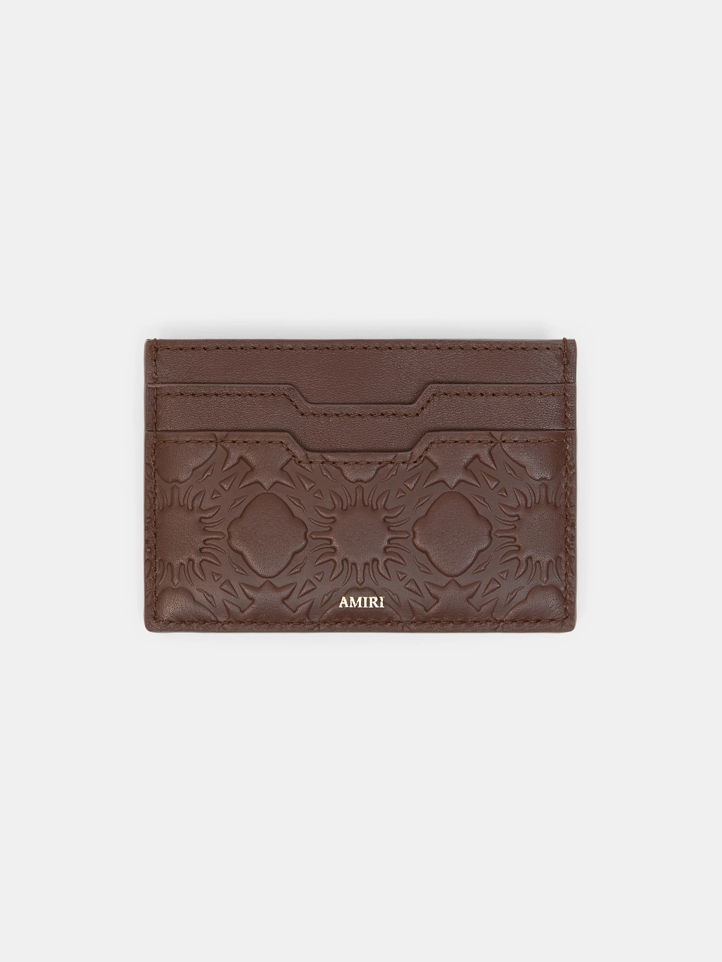 MA QUAD LEATHER CARD HOLDER - Dark Brown - Image 2