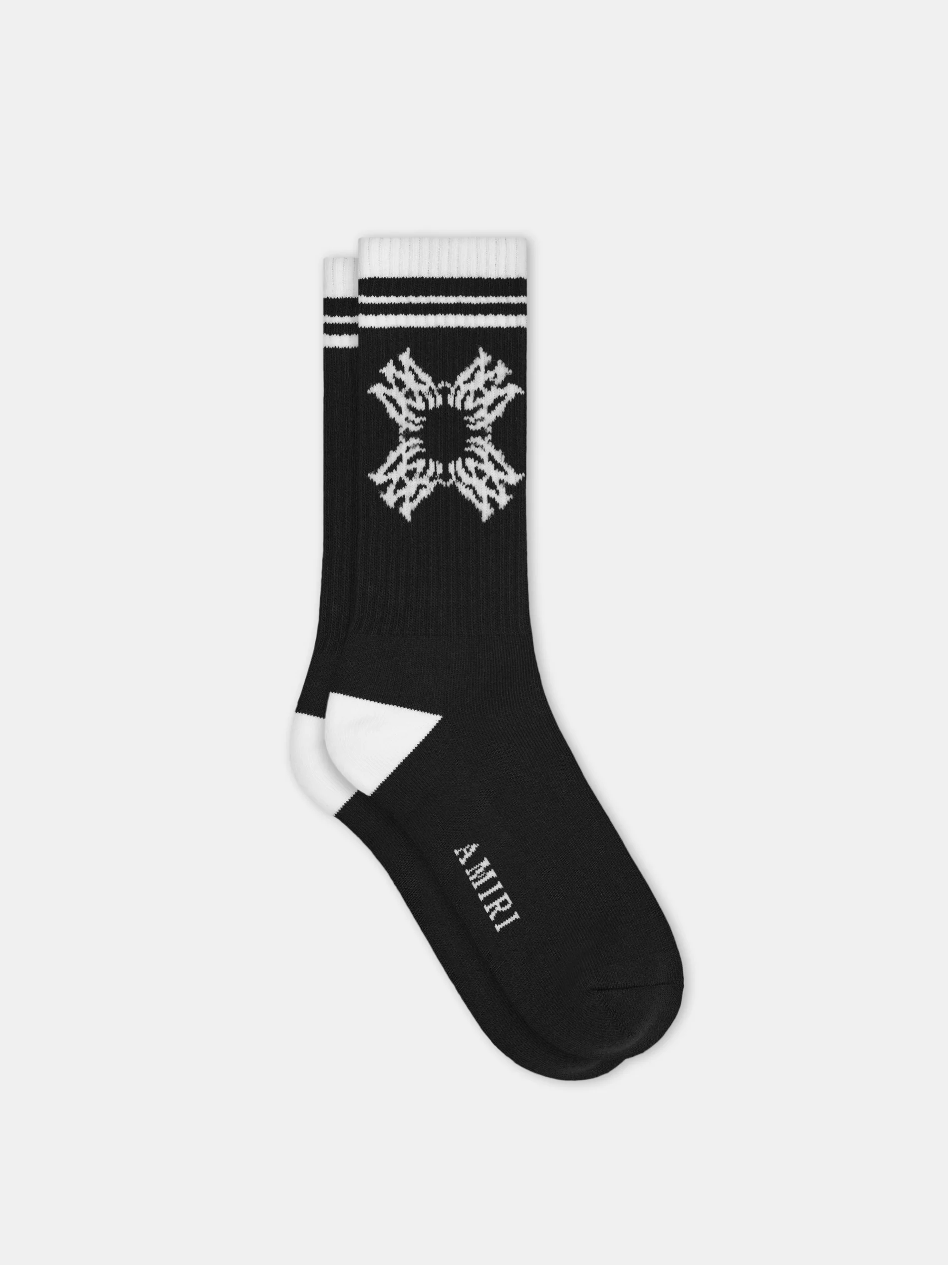 MA QUAD SOCK - Black White - Image 2