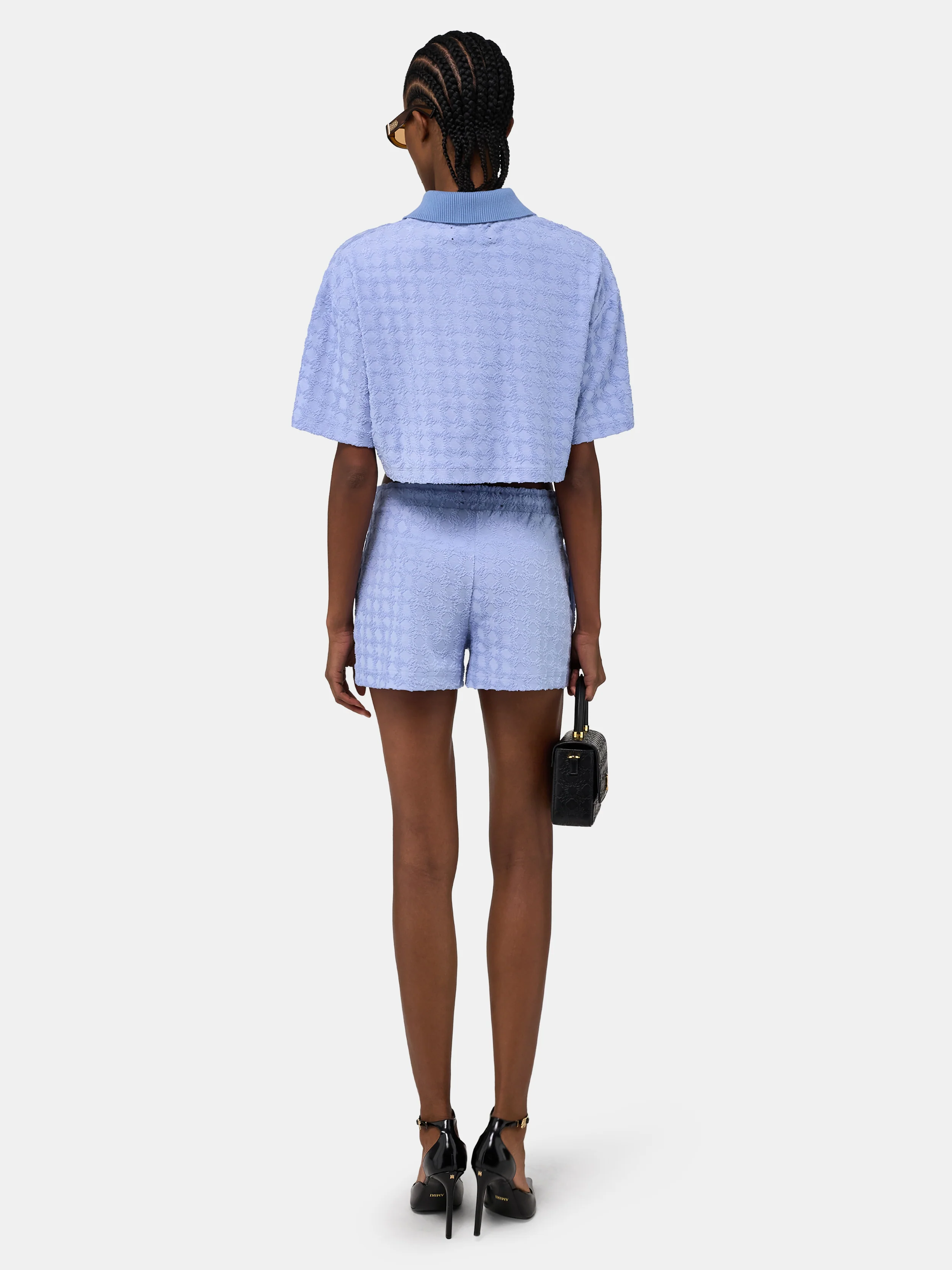 WOMEN - WOMEN'S MA QUAD TOWELING POLO - Skyline Blue - Image 4