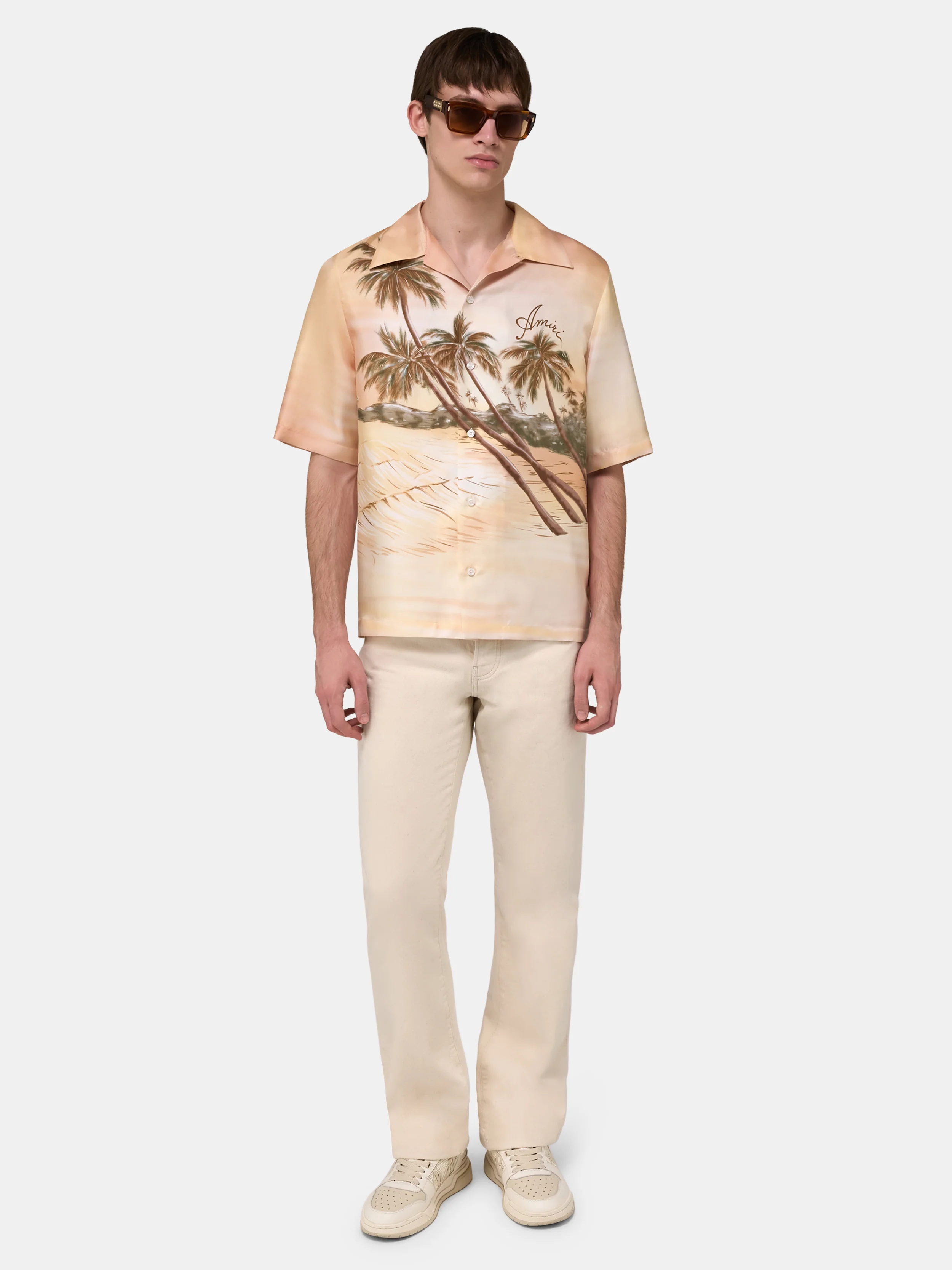 PALMS BOWLING SHIRT - Ivory - Image 2