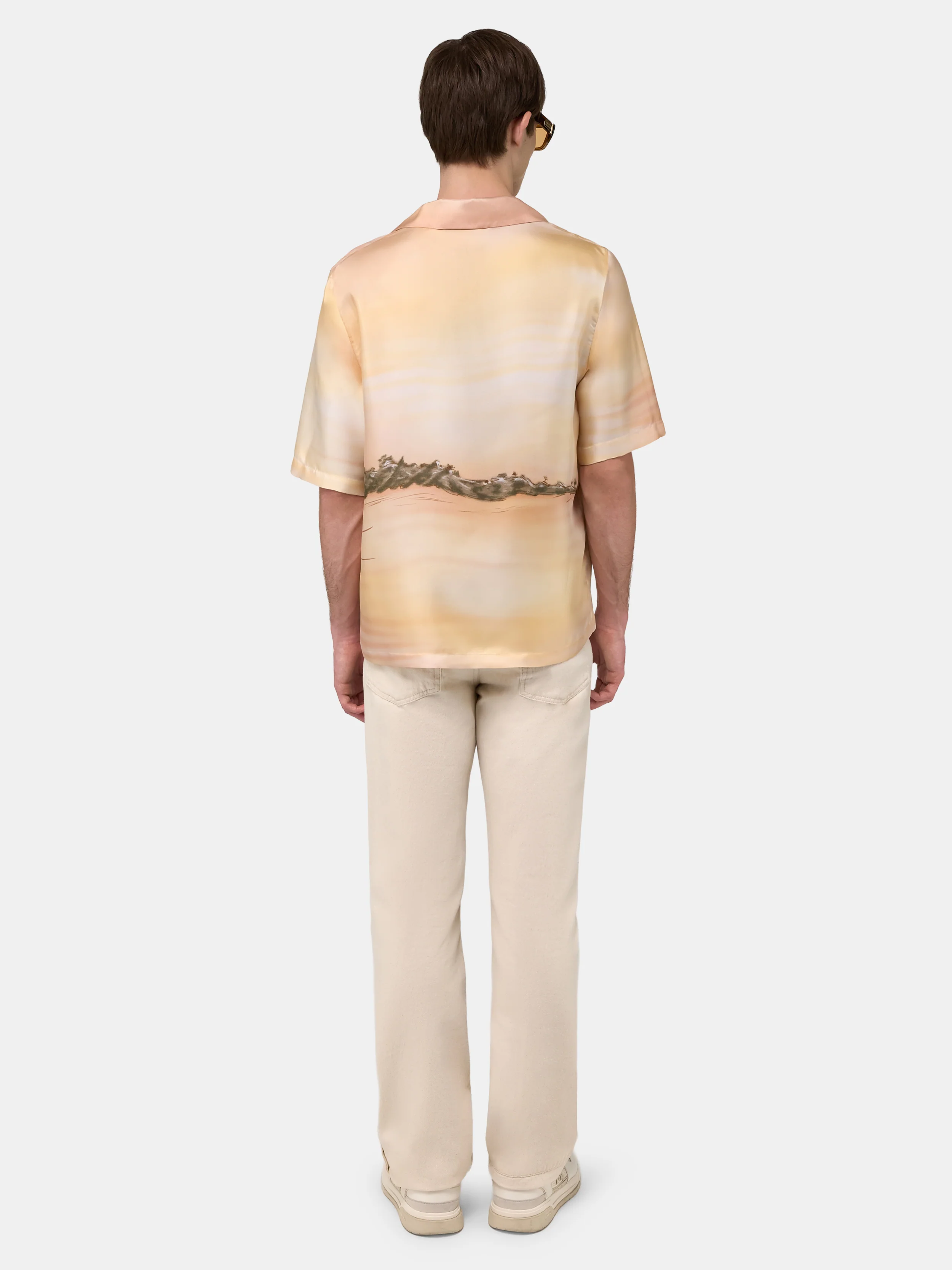PALMS BOWLING SHIRT - Ivory - Image 4
