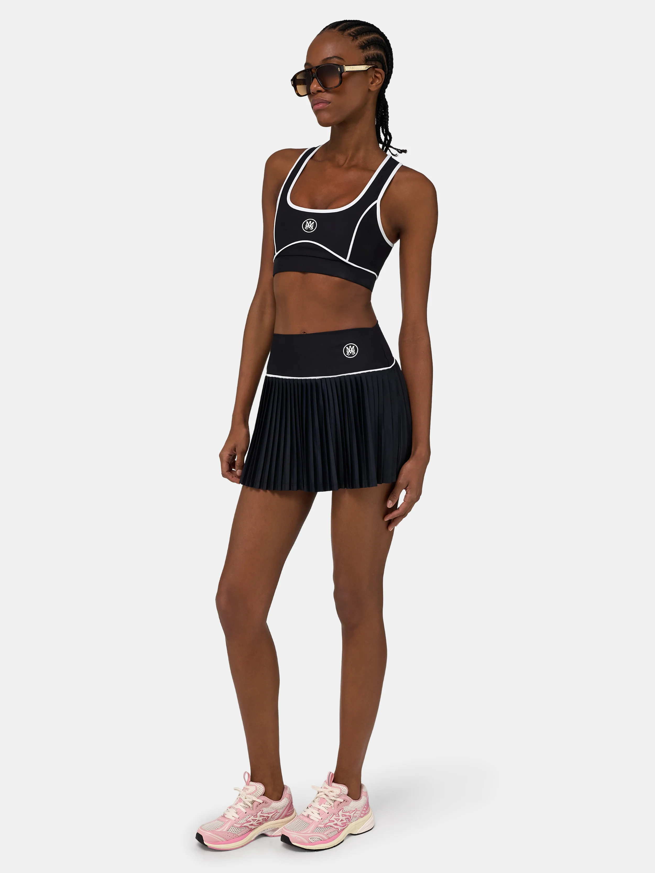 WOMEN - WOMEN'S ROUND MA ACTIVE SKIRT - Black - Image 3