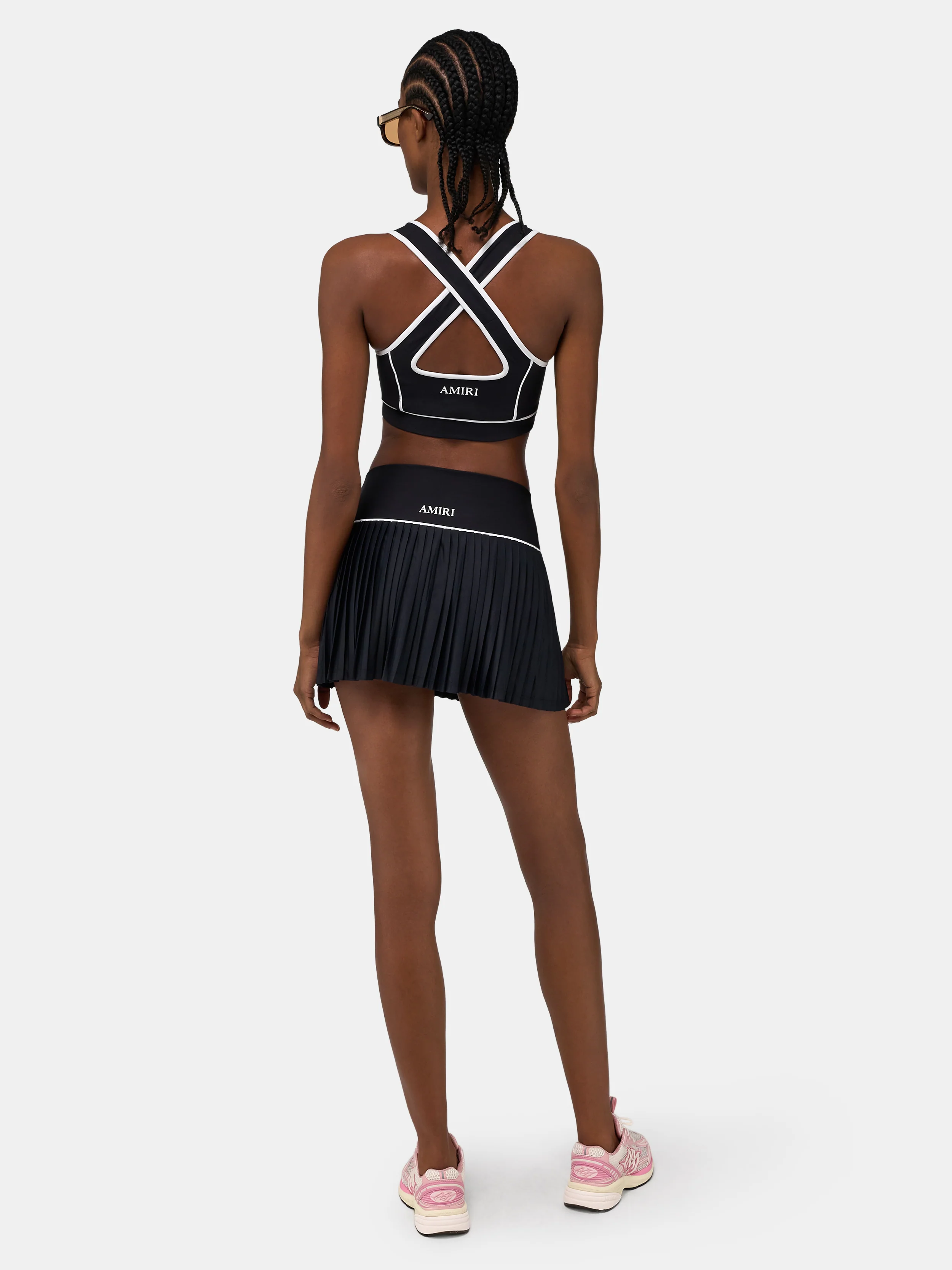 WOMEN - WOMEN'S ROUND MA ACTIVE SKIRT - Black - Image 4