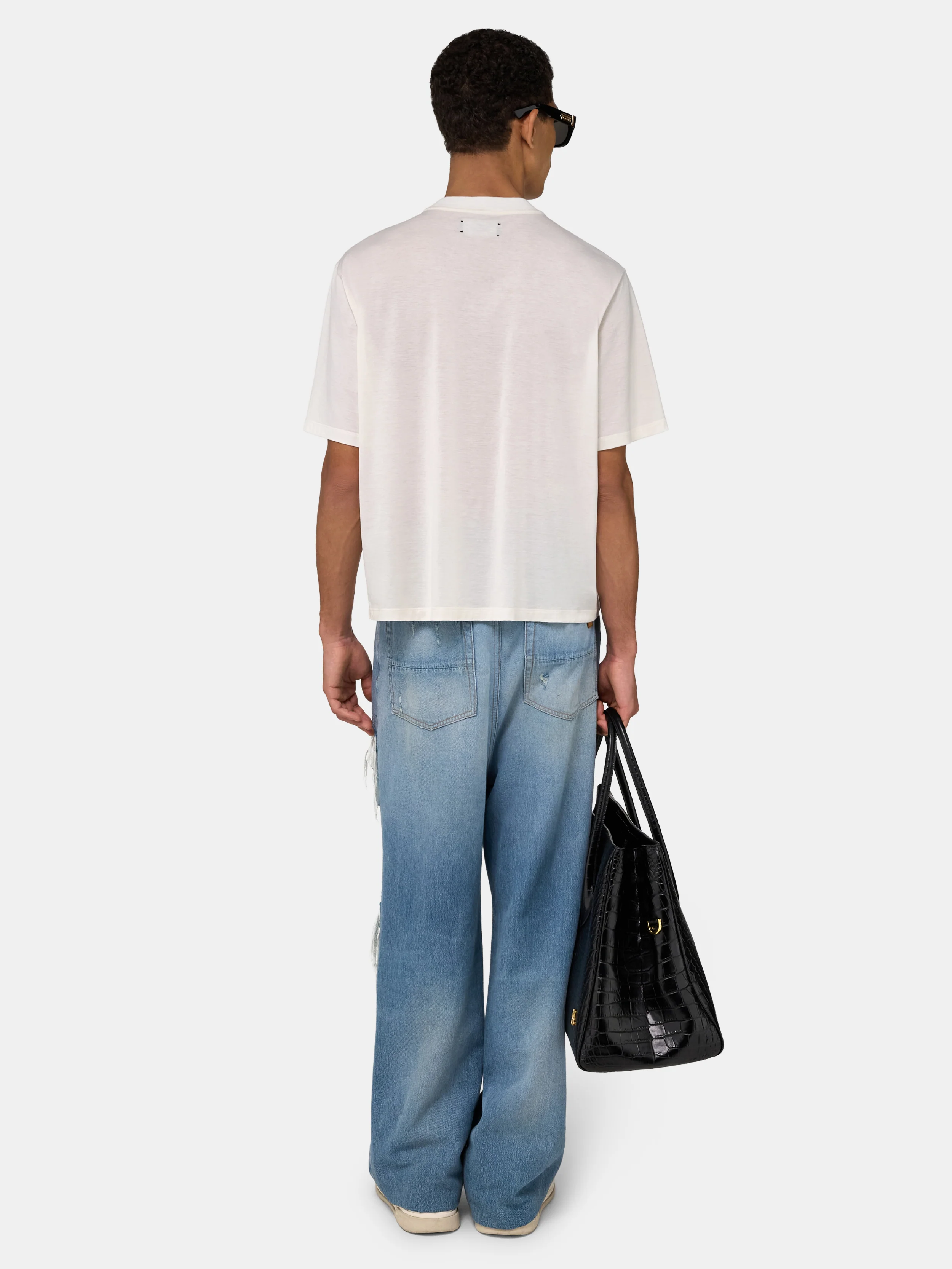 SOUTH CALI BOX TEE - Ivory - Image 4