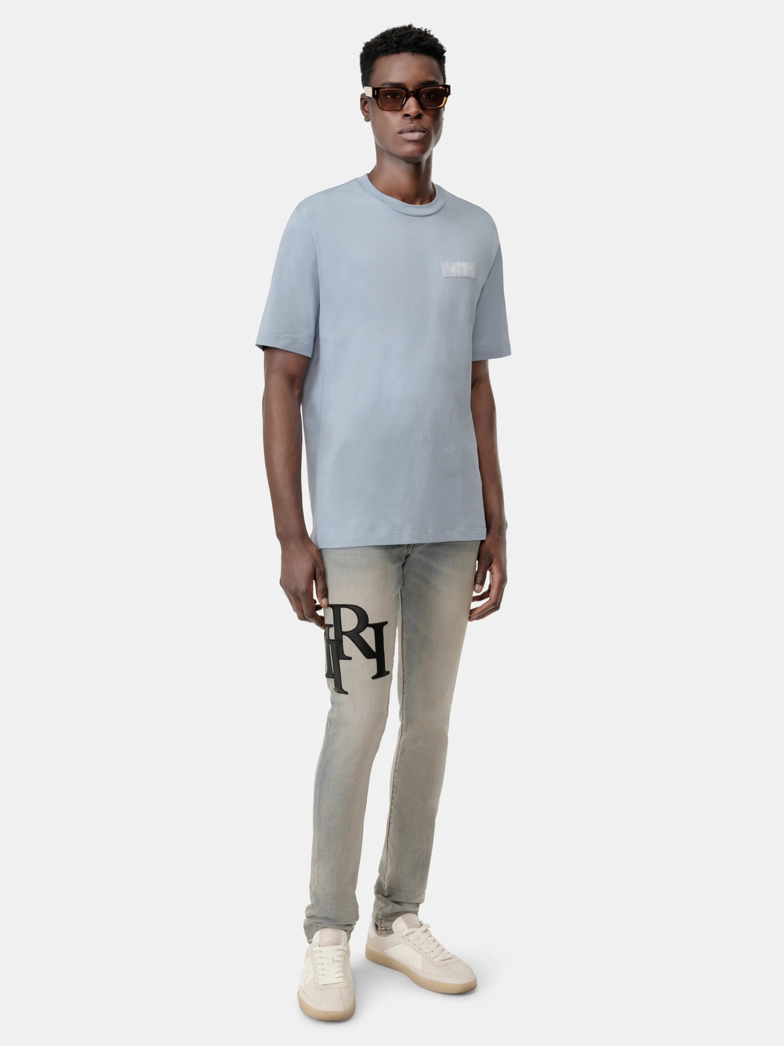 AMIRI SPIRIT TEE - Ashley Blue - Image 3