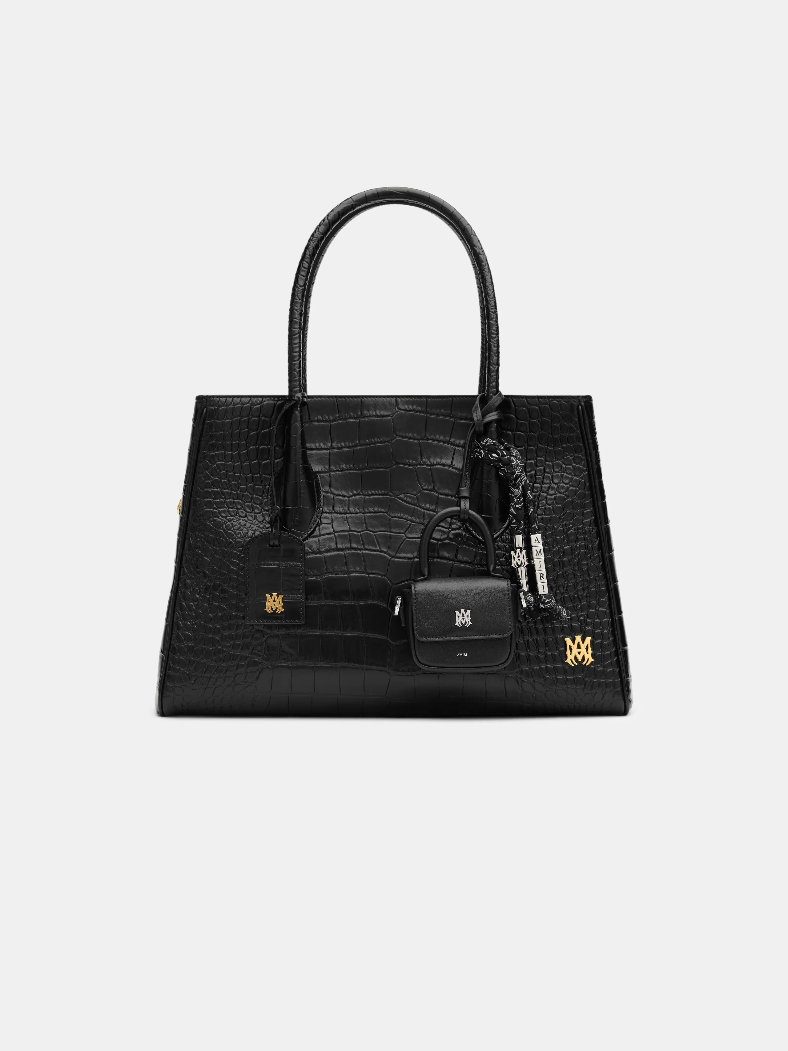 WOMEN - WOMEN'S AMIRI BRAIDED KEYCHAIN - Black - Image 3