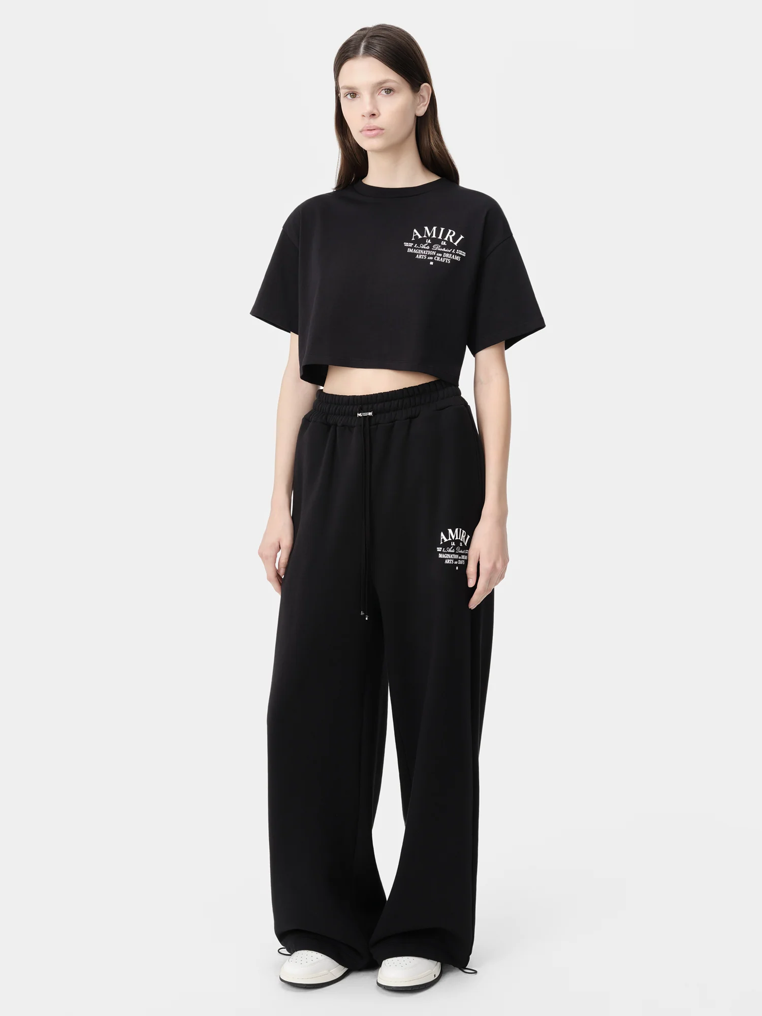 WOMEN - WOMEN'S ARTS DISTRICT CROPPED TEE - Black - Image 2