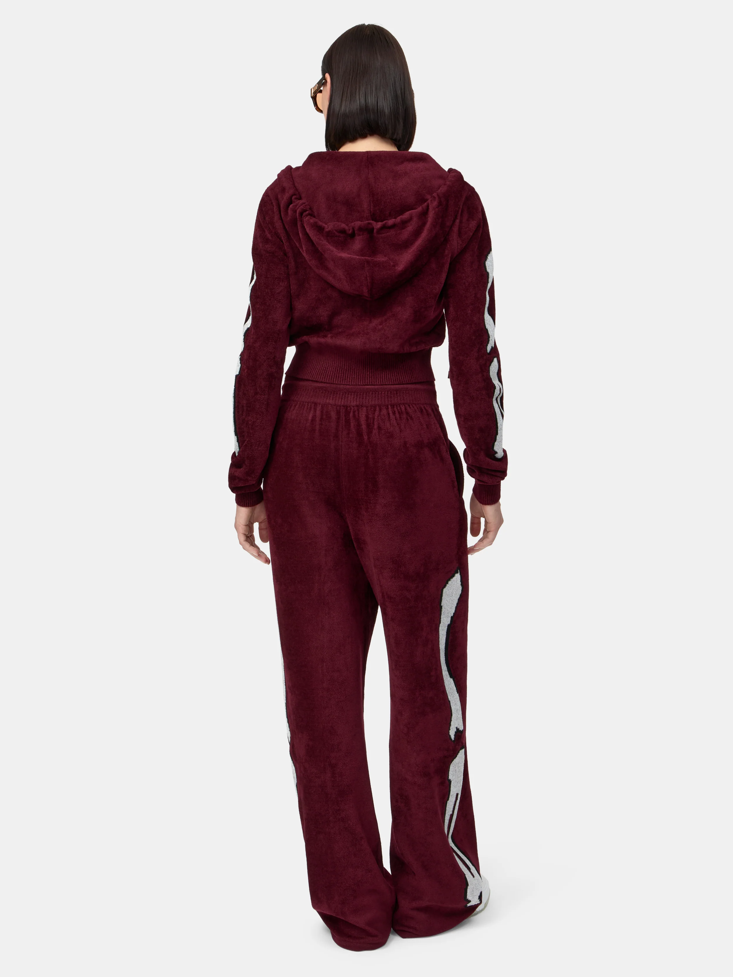 WOMEN - WOMEN'S BONES HOODIE - Aged Port - Image 4