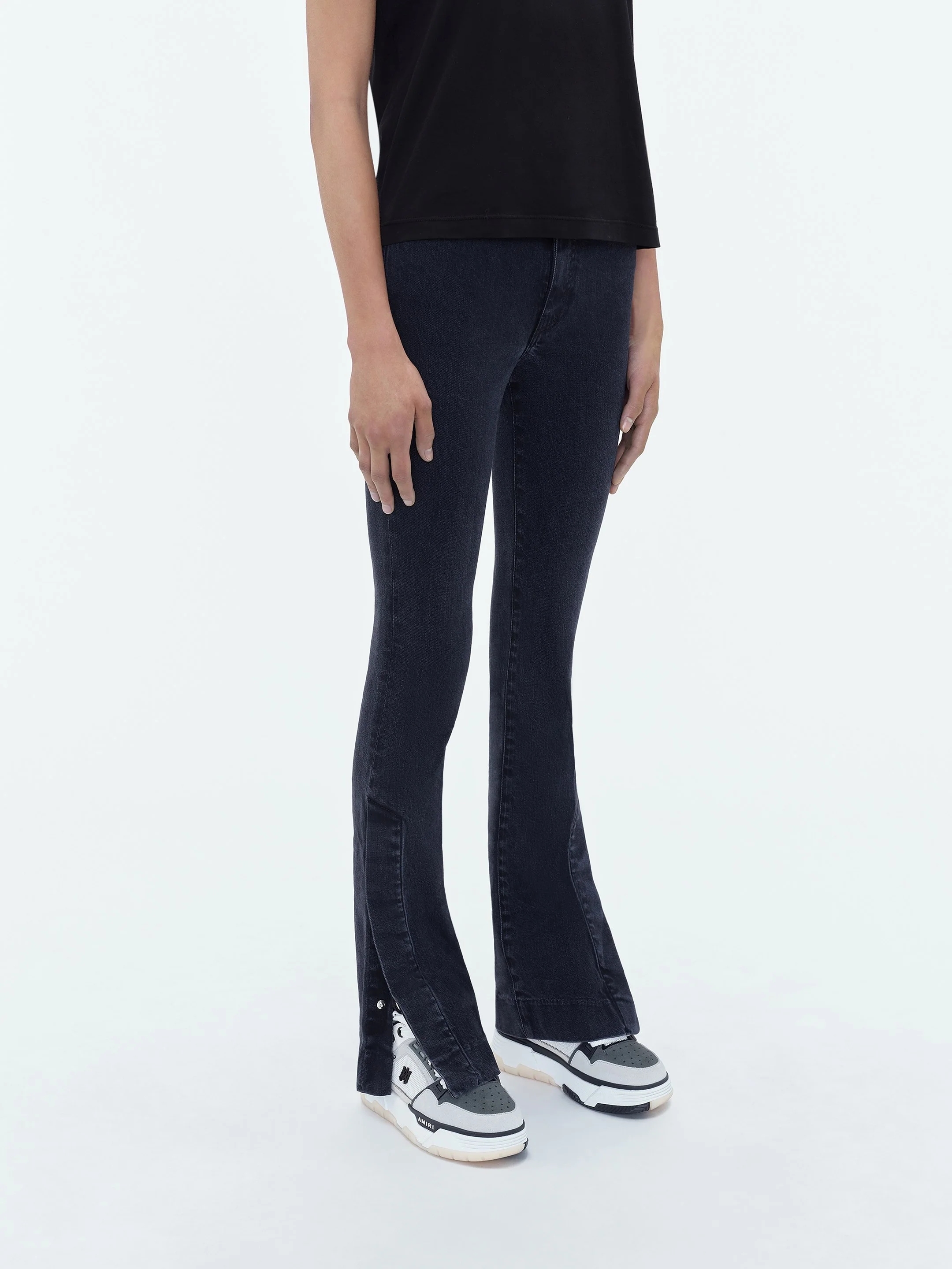 WOMEN - WOMEN'S KICK FLARE - Faded Black - Image 4