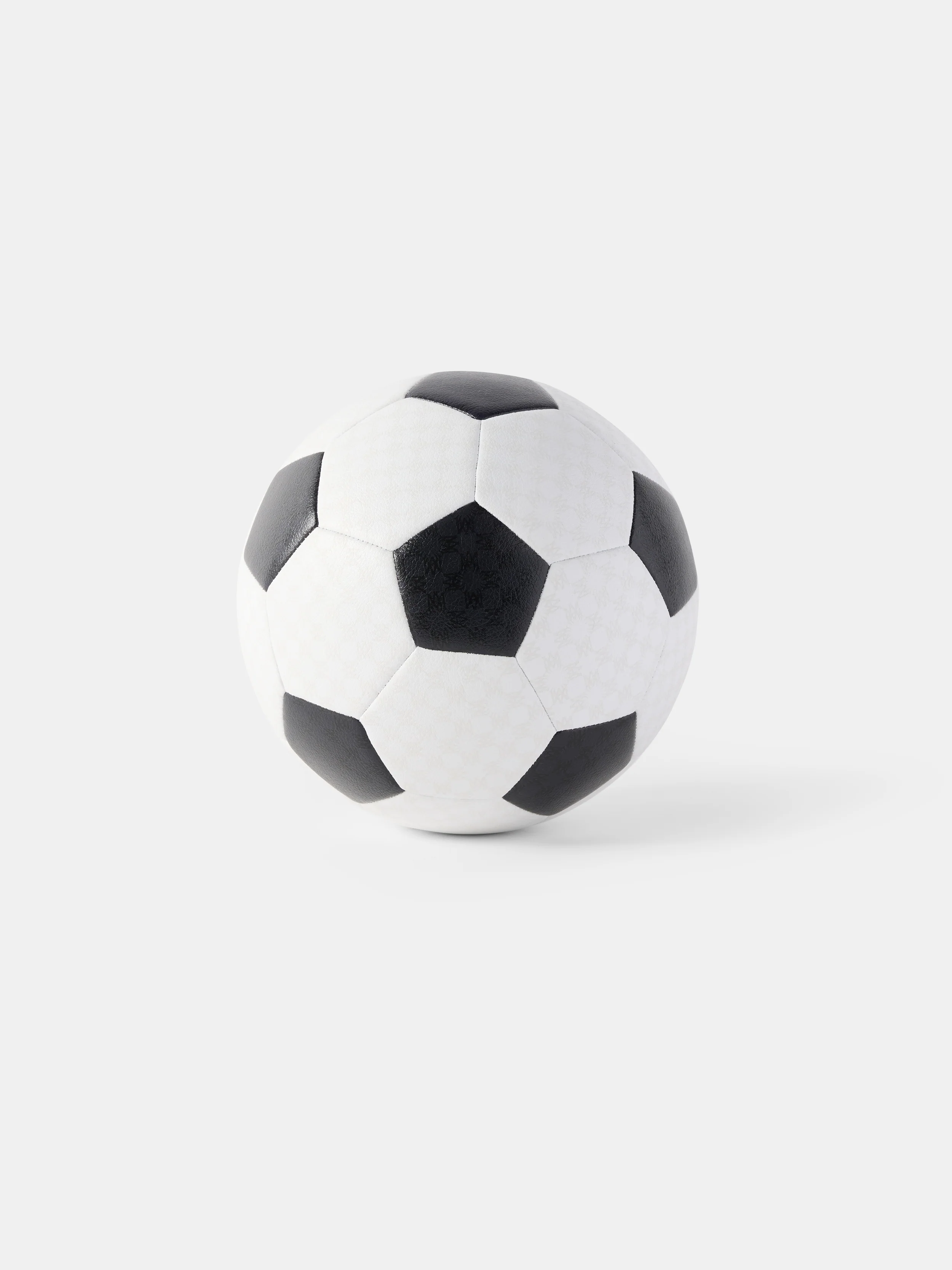 AMIRI TOURNAMENT SOCCER BALL - Black White - Image 2